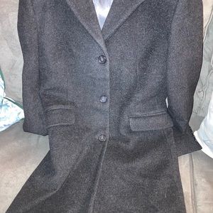 J. Crew Women’s Black Overcoat Size 2